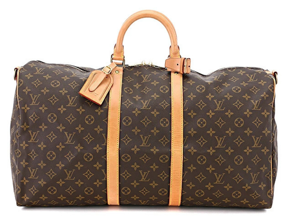 LOUIS VUITTON Keepall Bandouliere Boston Bag Monogram